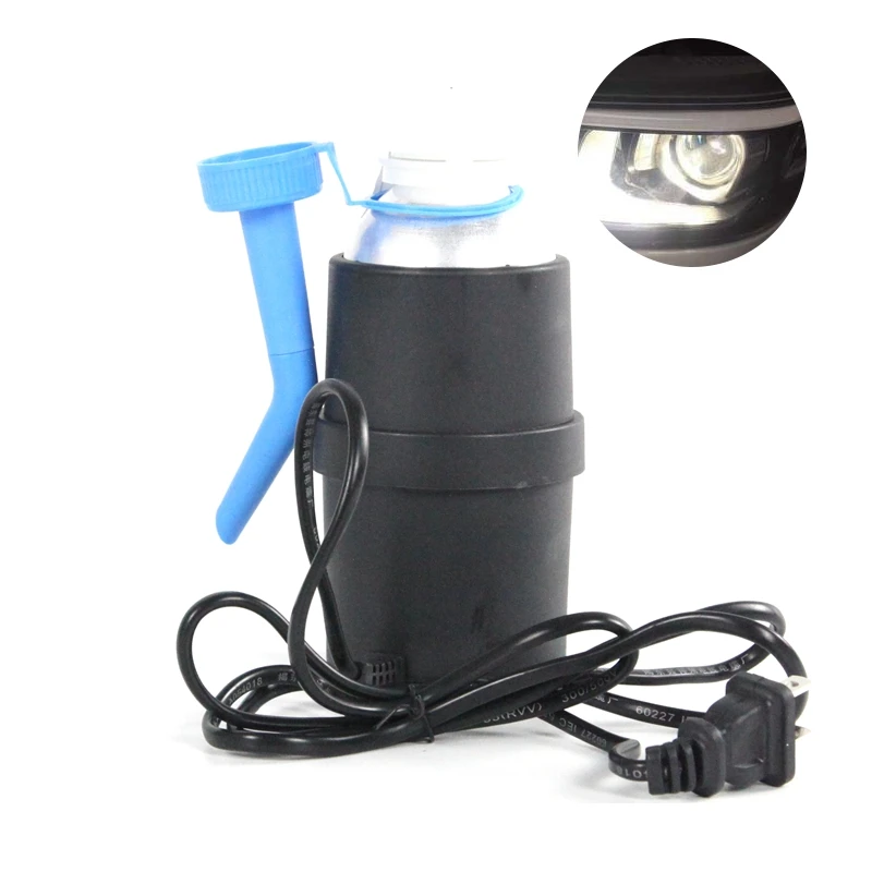 220v Steamer Vapor Tool Headlamp Cleaner Headlight Restoration Kit Car