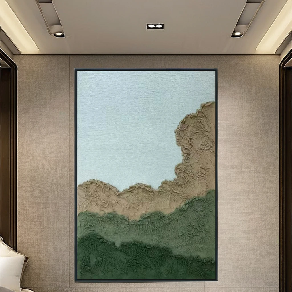 Original Art Factory Hot Selling Modern Abstract Wall Art Hand-Painted Minimalist Canvas Paintings