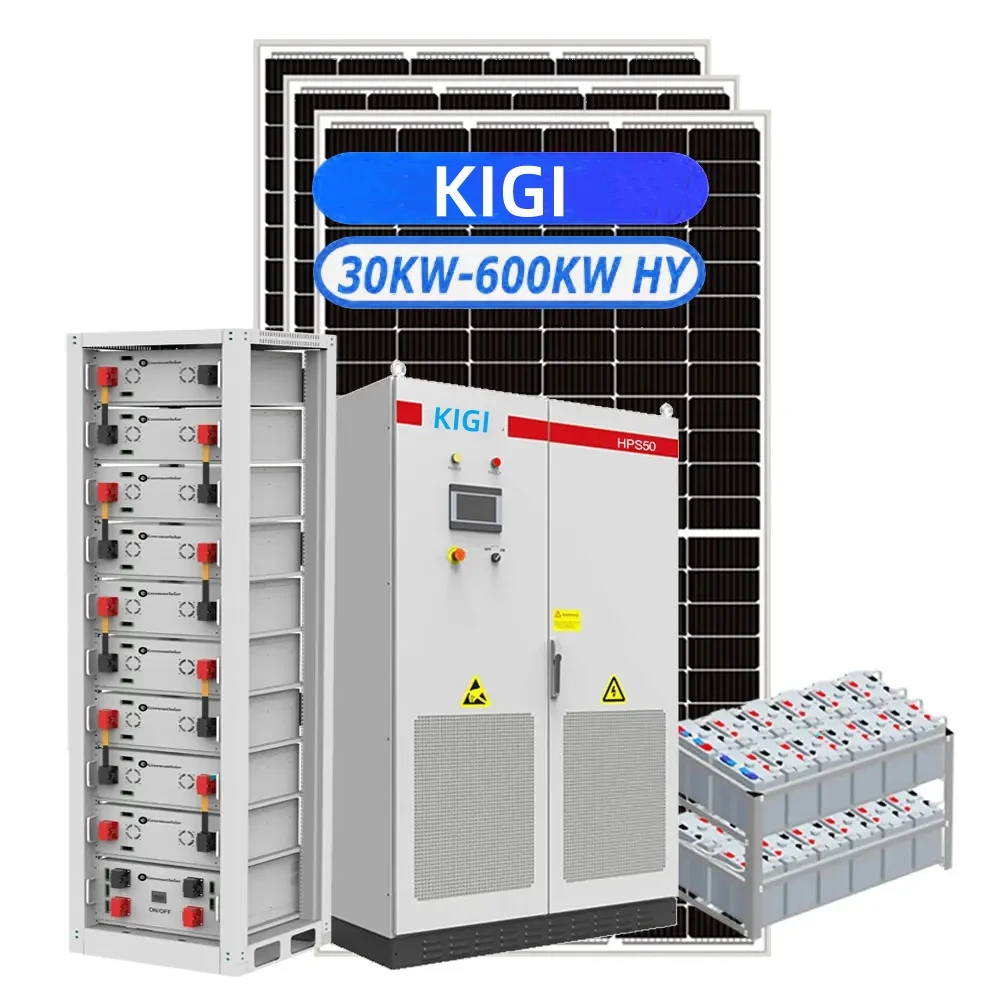 KIGI Germany building comercial flat roof 50kw 500kw pon grid solar power system