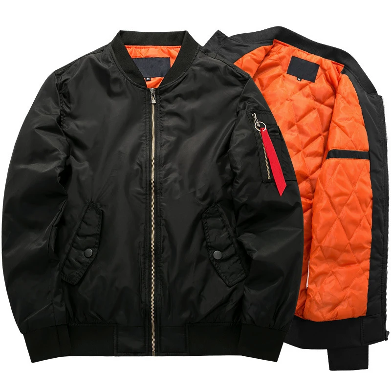 Wholesale new design style hot sale high quality winter jacket custom mens bomber jacket