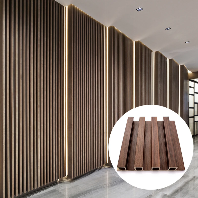 Modern Environment-friendly  Wall Wpc Panel  Easy Install  Laminate  For Decorative