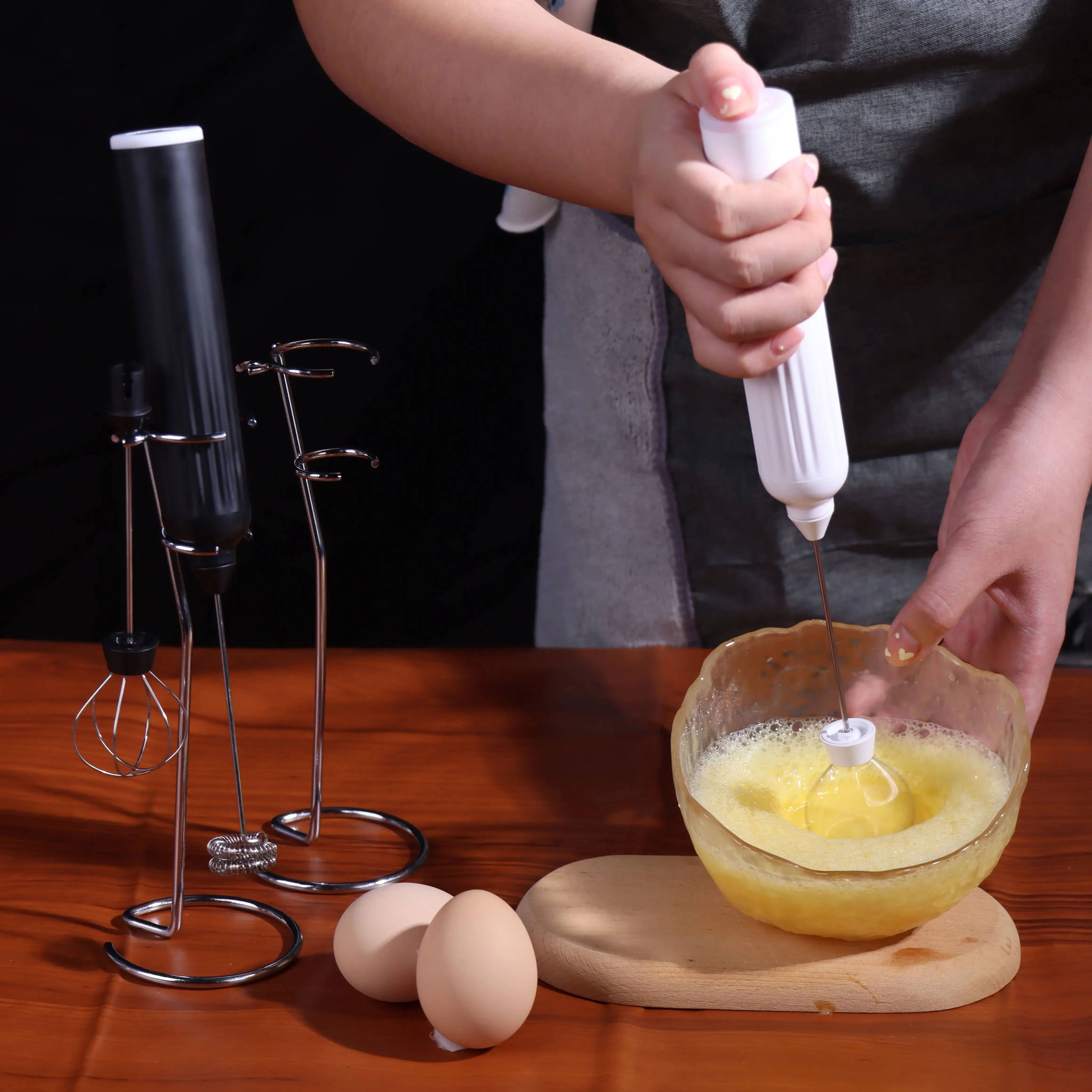 Electric milk frother mini handheld food blender coffee mixer milk frother coffee tea tools electric milk foamer machine