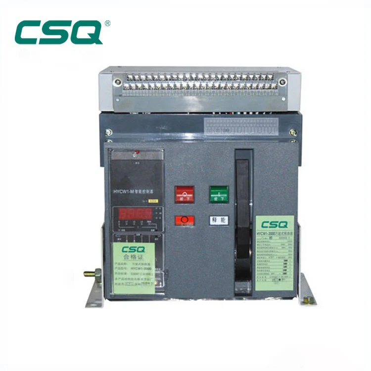 
HYCW1 Smart Intelligent 2000 amp Air circuit breaker ACB universal air circuit breaker China supplier high quality low price ACB 