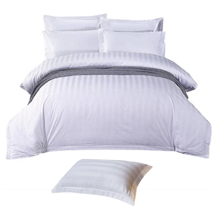 
Hot Selling Hotel Use Duvet Cover Set 100% Cotton Bedding Set Bed 