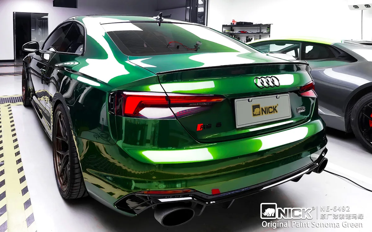 Car Vinyl Wrap Wholesale Self adhesive Green Car Wrap Vinyl Film