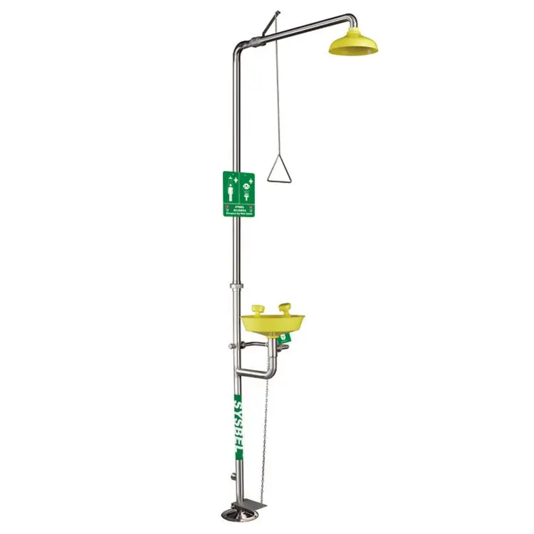 Chinese Manufacturer Eye Wash Station Combined Safety Eyewash And