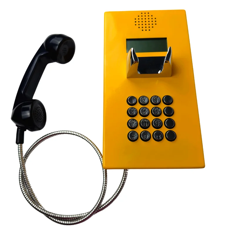 Cost Save Public Telephone Prison For Phone Hospital Phone VoIP With LCD Display