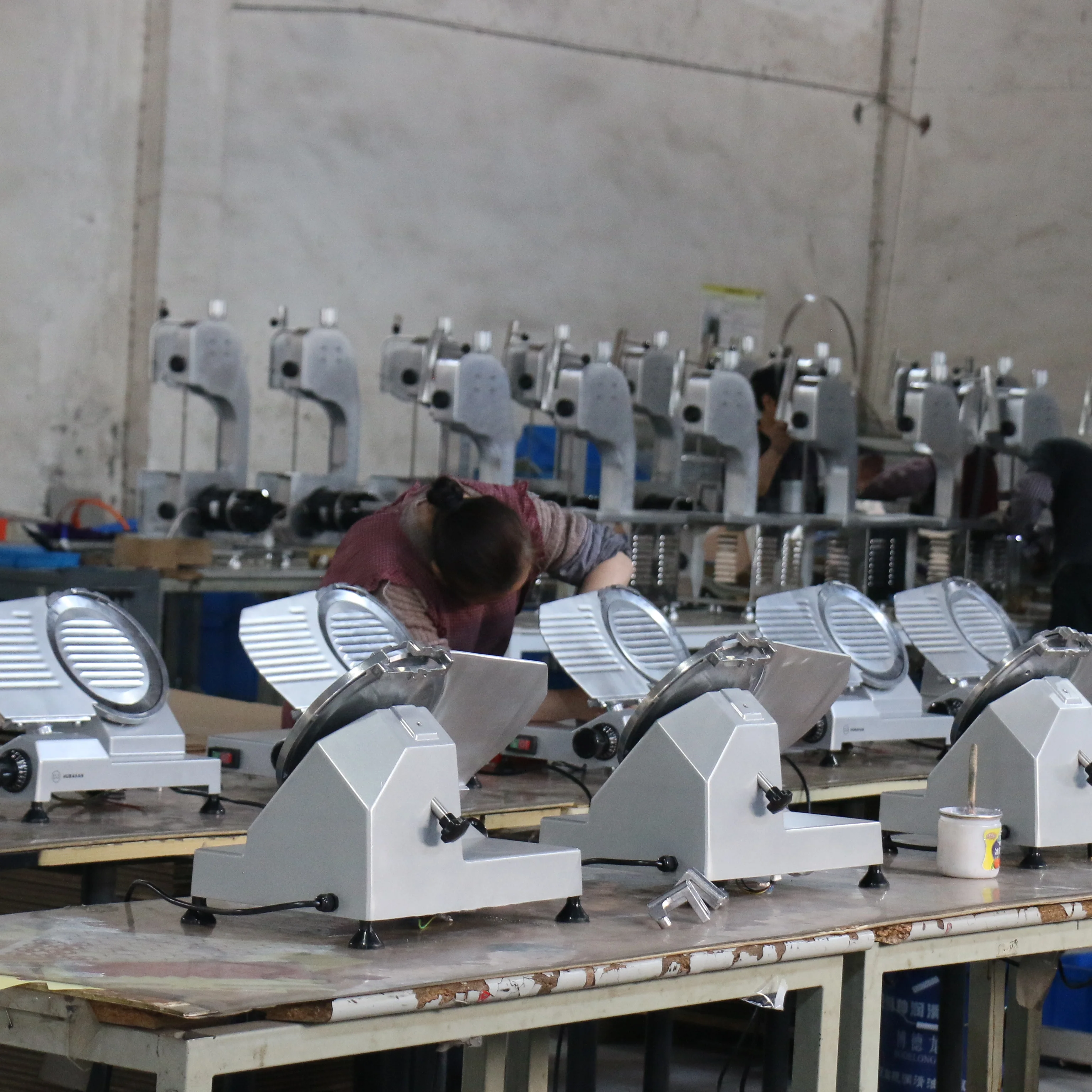 220mm 9inch AL Body Coated New appearance Commercial Cheese Slicer factory Removable meat slicer
