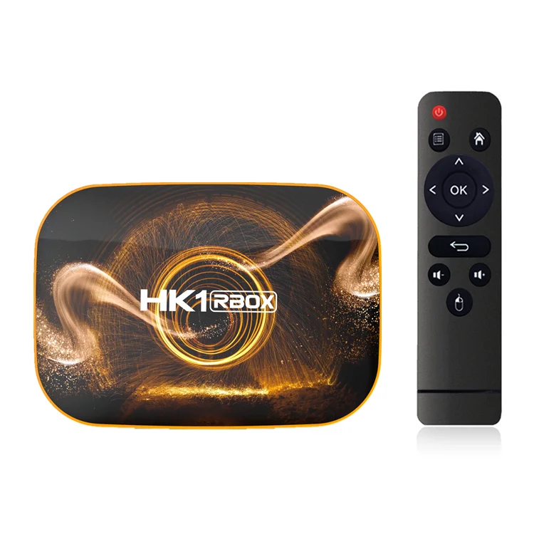 Model HK1 R1 Rockchip RK3318 Android 10.0 Smart Tv Box Dual Wifi 4/32GB Android Smart Tv Box HK1 Rbox