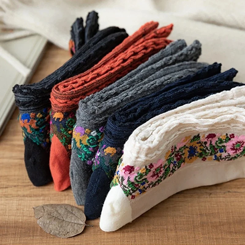 FINETOO slouch socks for women winter thigh high socks luxury socks for women