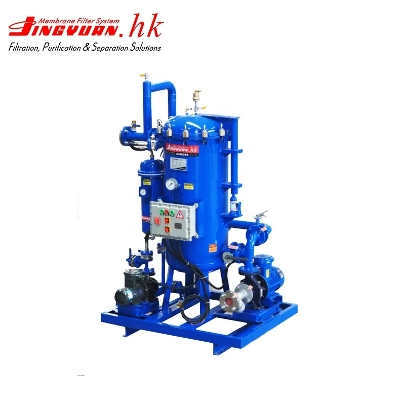 Marine diesel fuel filtration systems oil purifier system