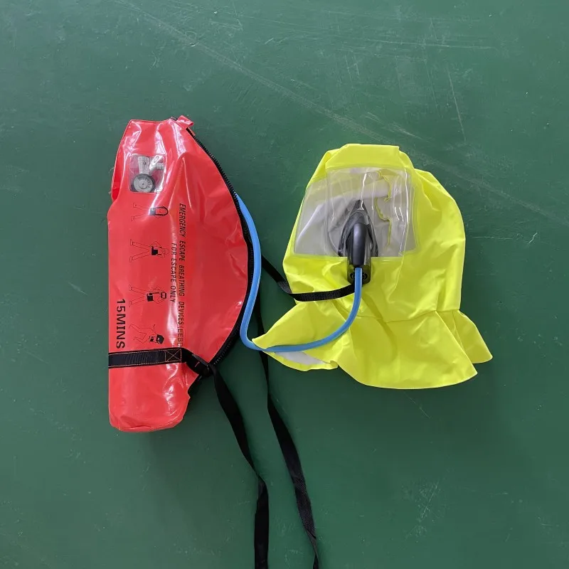 Portable Personal Protective equipment escape device Firefighter EEBD MED Emergency escape breathing device
