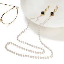 Tenyarn Fashion Eyeglass Chains Little Pearl Sunglasses Holder Necklace Non-Slip Glasses Lanyard Strap Eyewear Accessories