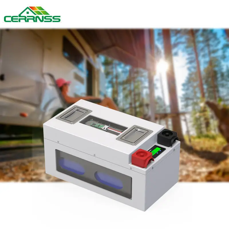 CERRNSS Forklift Solar Energy Storage 12V 24V 100Ah 150Ah 200Ah 280Ah 300ah Metal Lithium Ion Battery Pack 24V LiFePO4 Battery