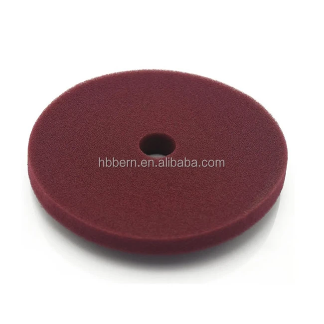car sponge 6 inch foam buffing pad durable sponge polishing pad for car care polishing machine polishing pad
