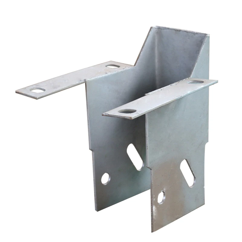 Metal Highway Guardrail Customized F Spacer Block for Square Post Crash Barrier System