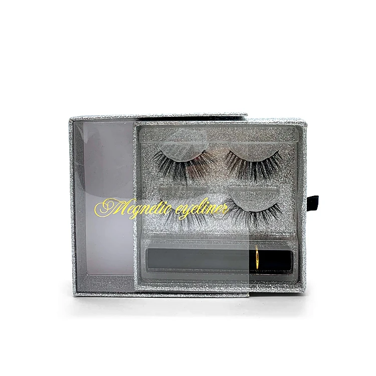  Профессиональная Магнитная подводка для глаз и набор ресниц SY Lashes Shuying магнитных подводки под