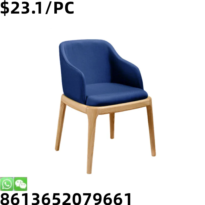 Factory Customized Hotel Cafe Restaurant Soft Upholstered Coffee Dining Chair