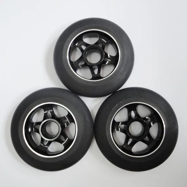 Super High Rebound PU Stunt Scooter Wheel Metal Parts for Kick Scooters
