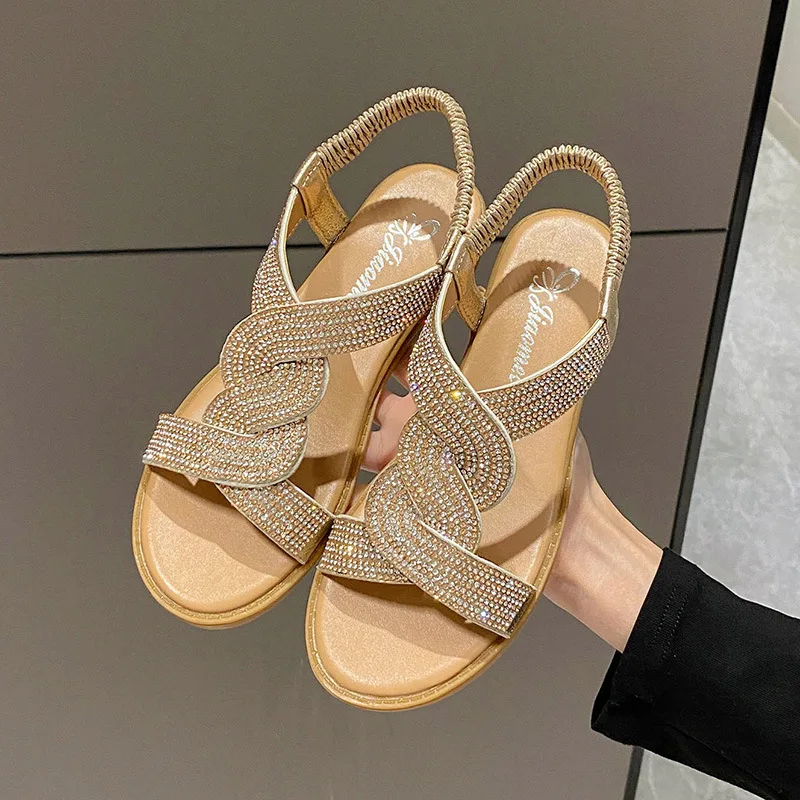 Professional manufacturer new design ladies summer fashion sandals