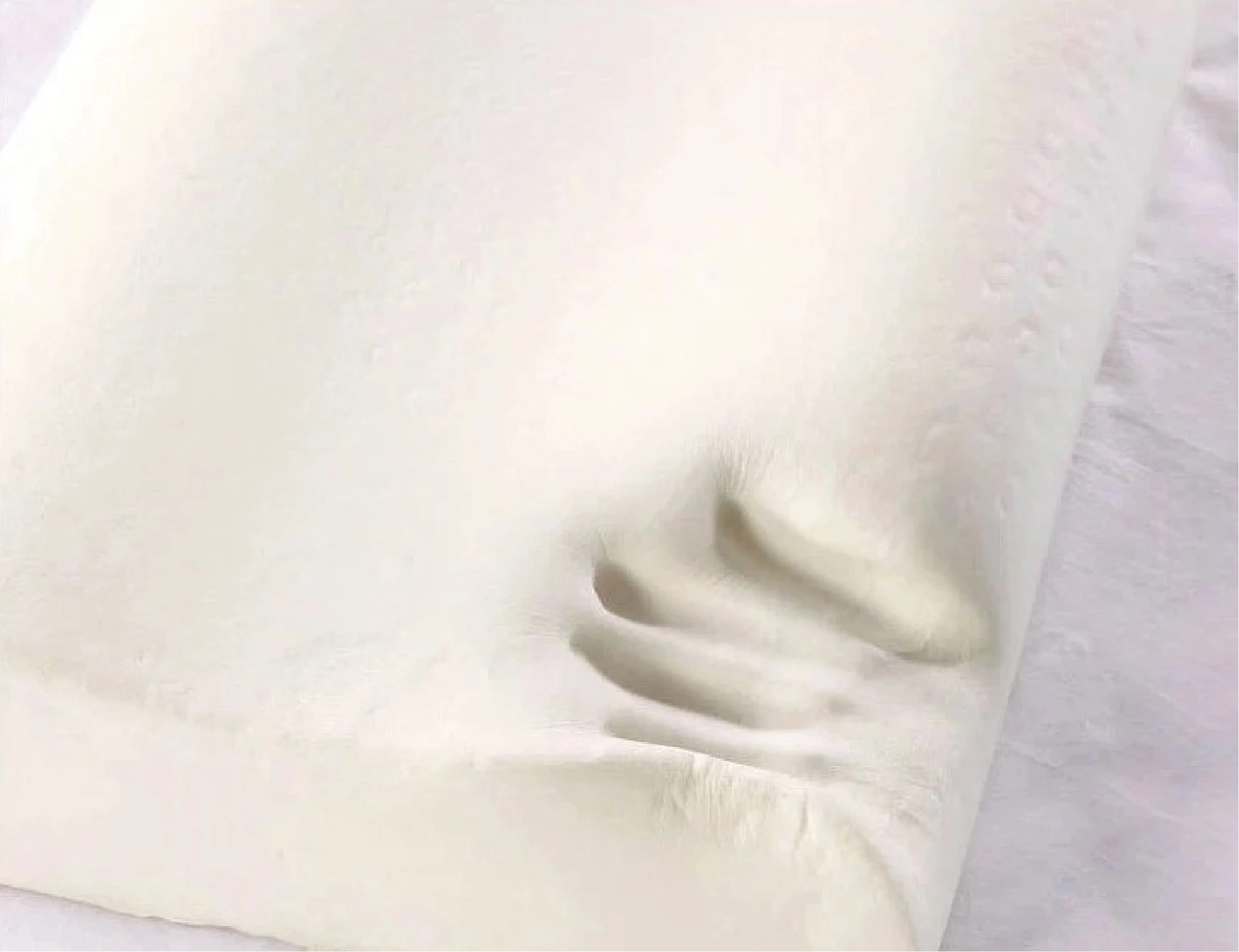 JOURM Ergonomic Slow Rebound Pillow of Memory Foam Good Head Neck Shoulder Support Healthy Sleeping Cotton Velvet Pillow