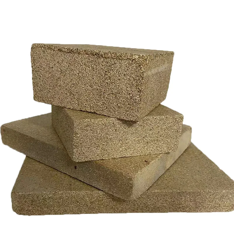 Standard Size of Soft Anti Acid Refractory Block Sk34 Fireclay Insulation Vermiculite Fire Brick