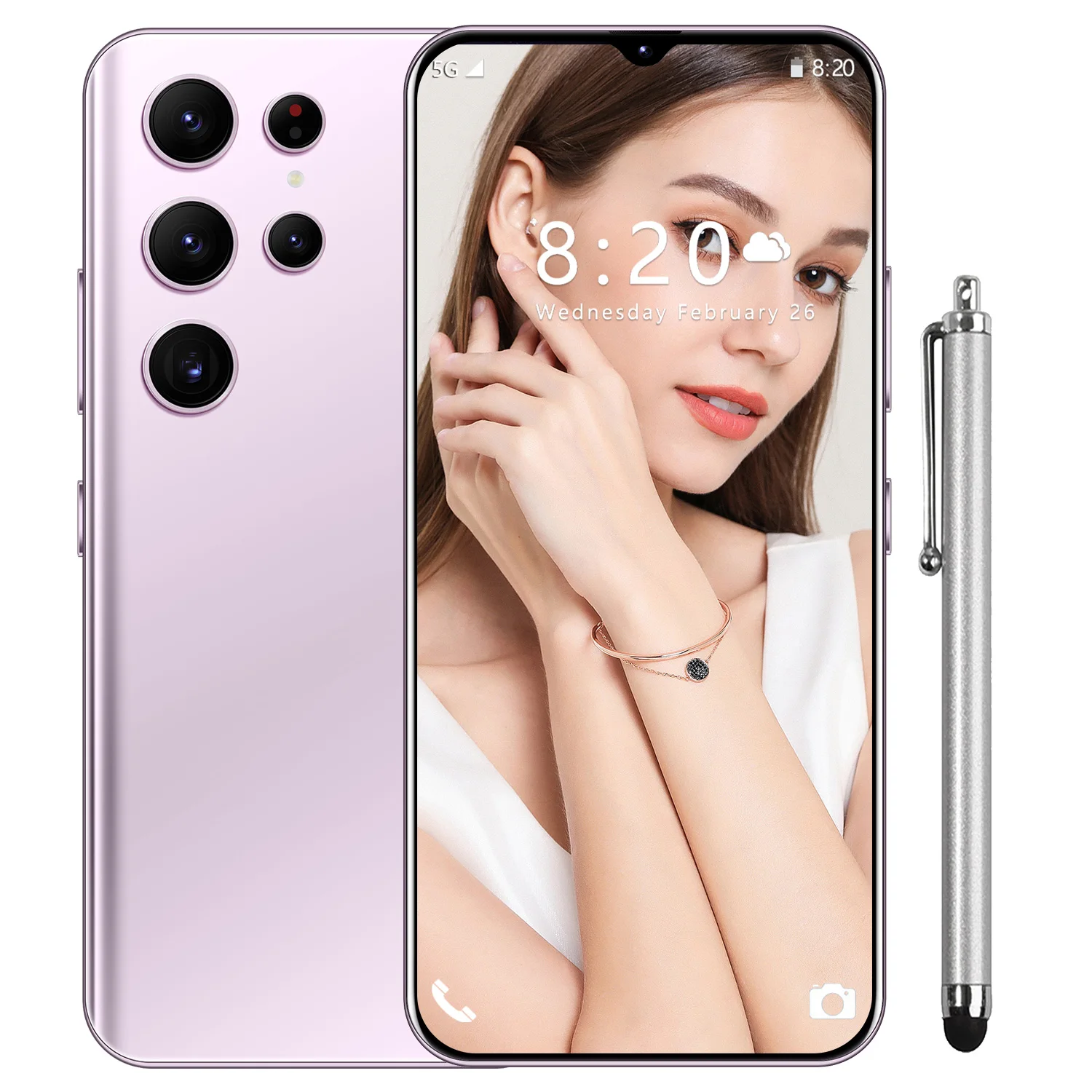 Waterproof Mobile Phone S23 Ultra 1GB+16GB Large Memory 5G Mobile Dual Sim 5g