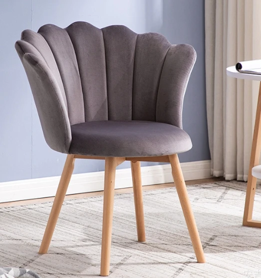 New products exquisite and fashionable decoration Lounge Chairs unique pink crown Chair Living Room Leisure Chair with wood leg