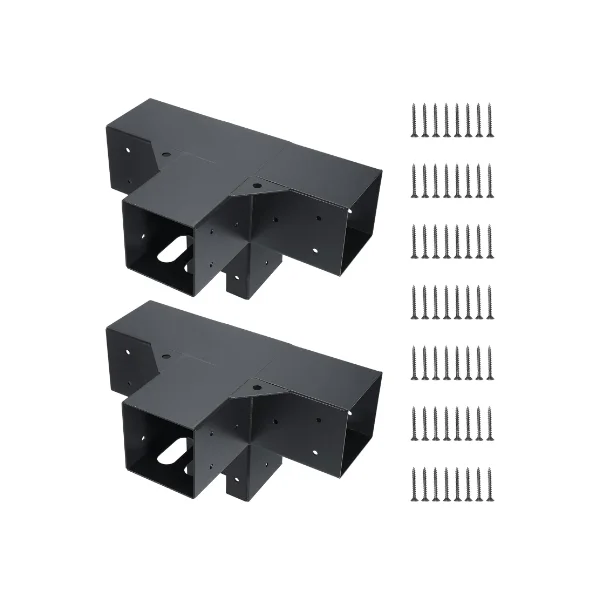 Пачковые кронштейны для деревянных столбов 4x4 прочный комплект беседки/беседки каюты домика Солярия навес навеса