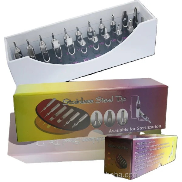 
22 sizes tattoo needle tips set tattoo grip tips 
