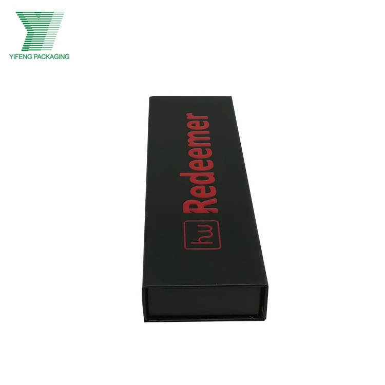 Черный картон на заказ с магнитной застежкой коробка для вина упаковка с черной вставкой из ЭВА