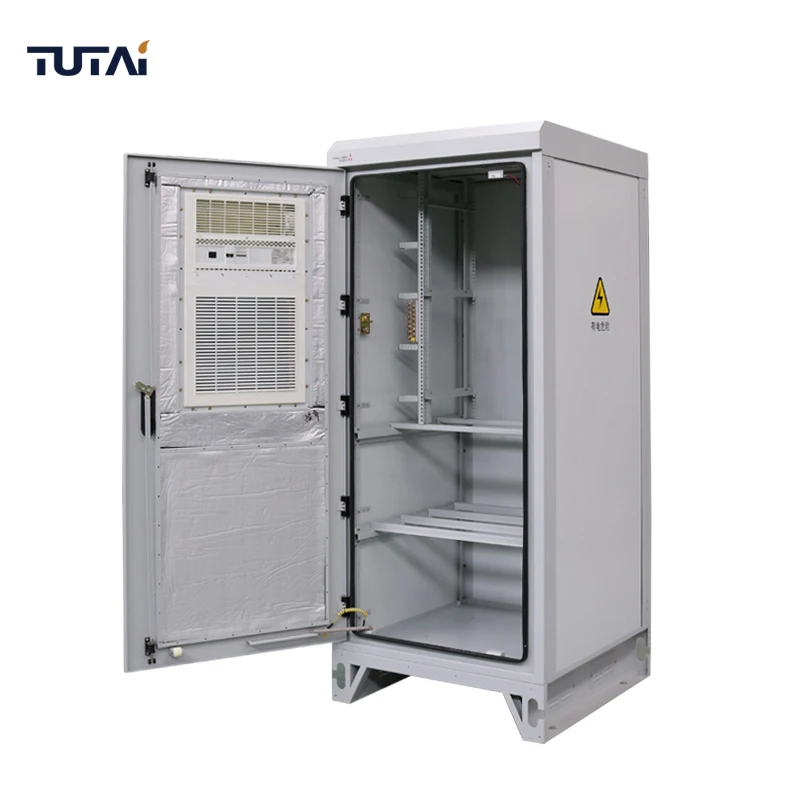 Outdoor waterproof power equipment rack housing telecommunications network cabinet