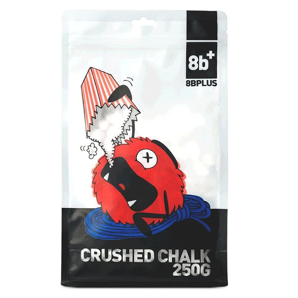 Siquan custom logo white 100% pure magnesium carbonate colored chalk chunky powder