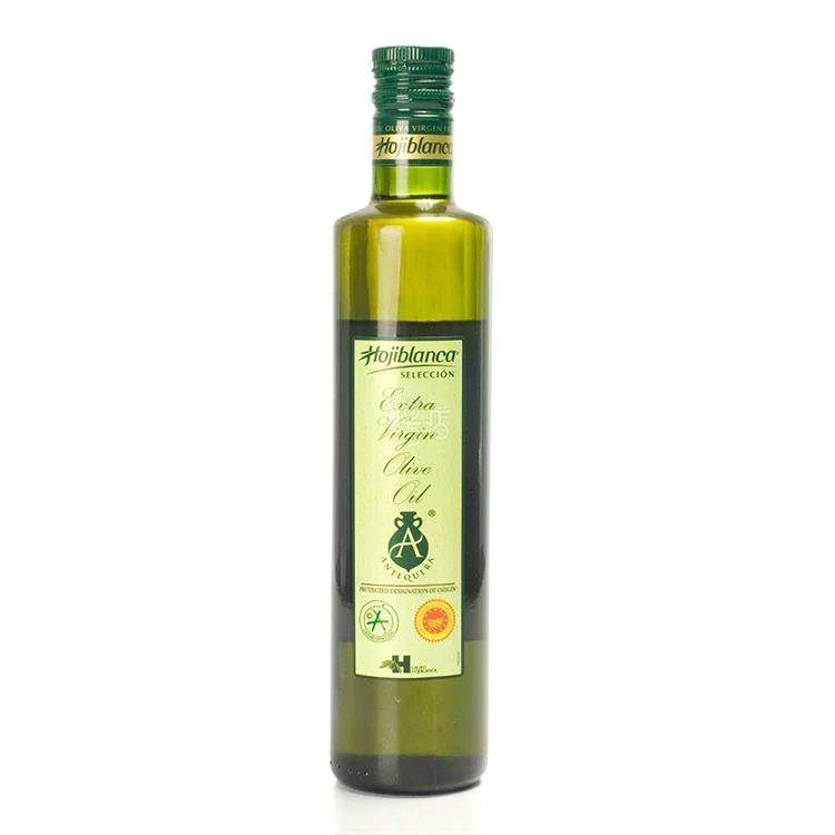 
Factory Wholesale OEM Liquor Juice Drinking Beverage Packing Container ES41 Round Shape 250ml Olive Oil Glass Bottle 