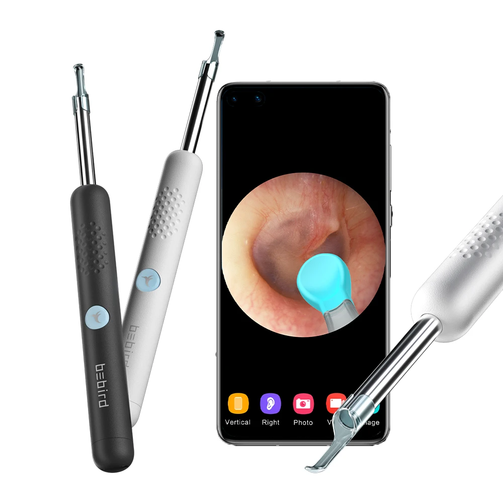 Bebird R1 smart visual ear cleaning rod ear endoscope camera wifi earwax removal kit hd