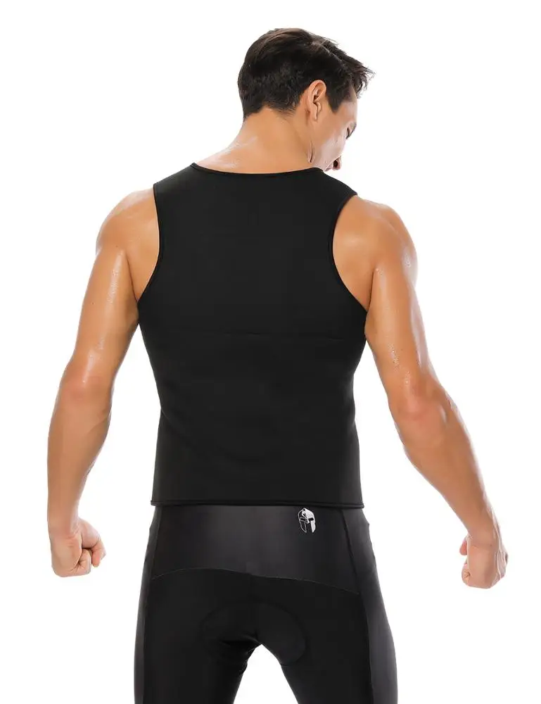 
On Sale Neoprene Slimming Vest Sweat Sauna Suits Gym Mens Weight Loss Shapewear Sport Wearing Bodyshaper For Male 