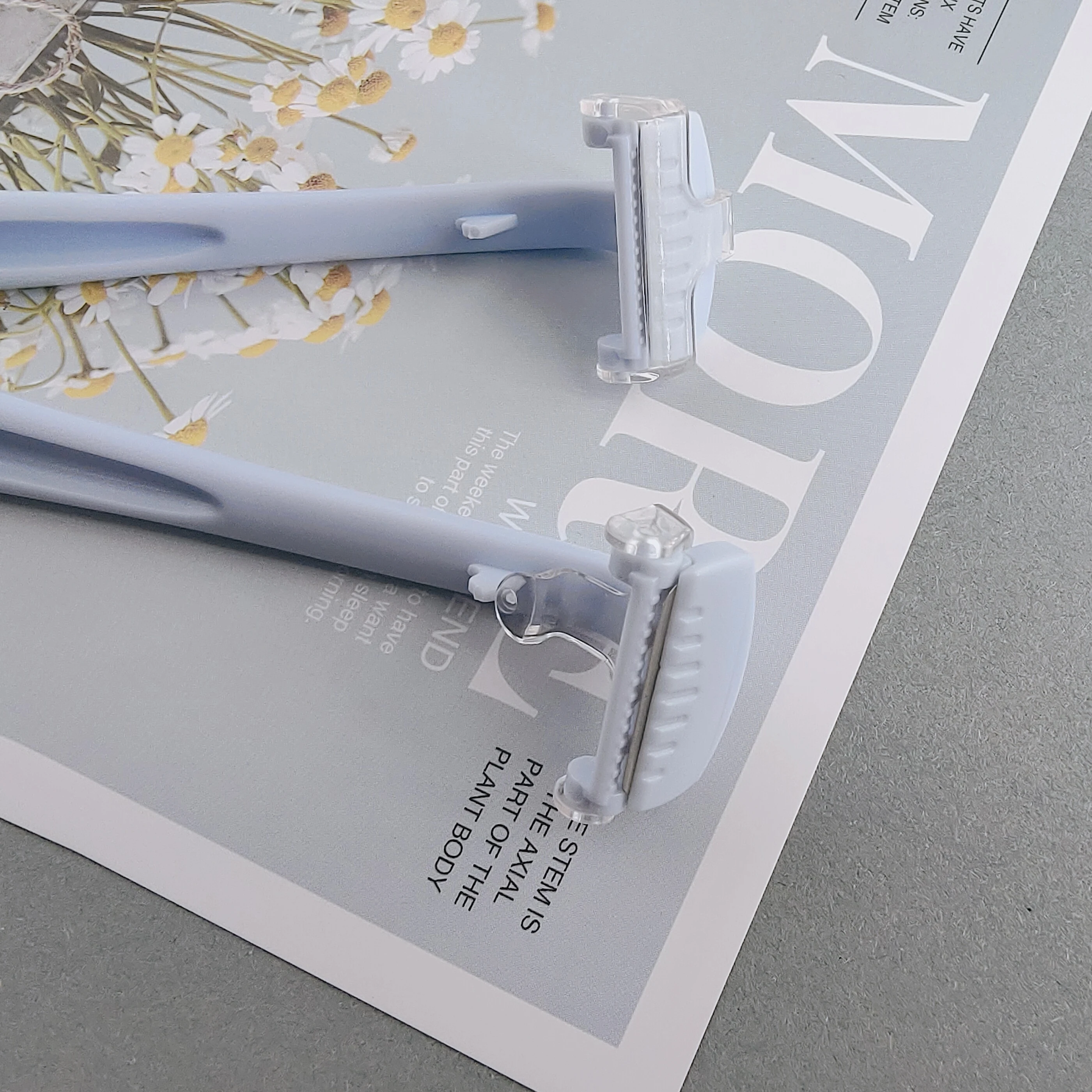 2 in 1 manufacturer razor for women face manual disposal razor blades mini razor