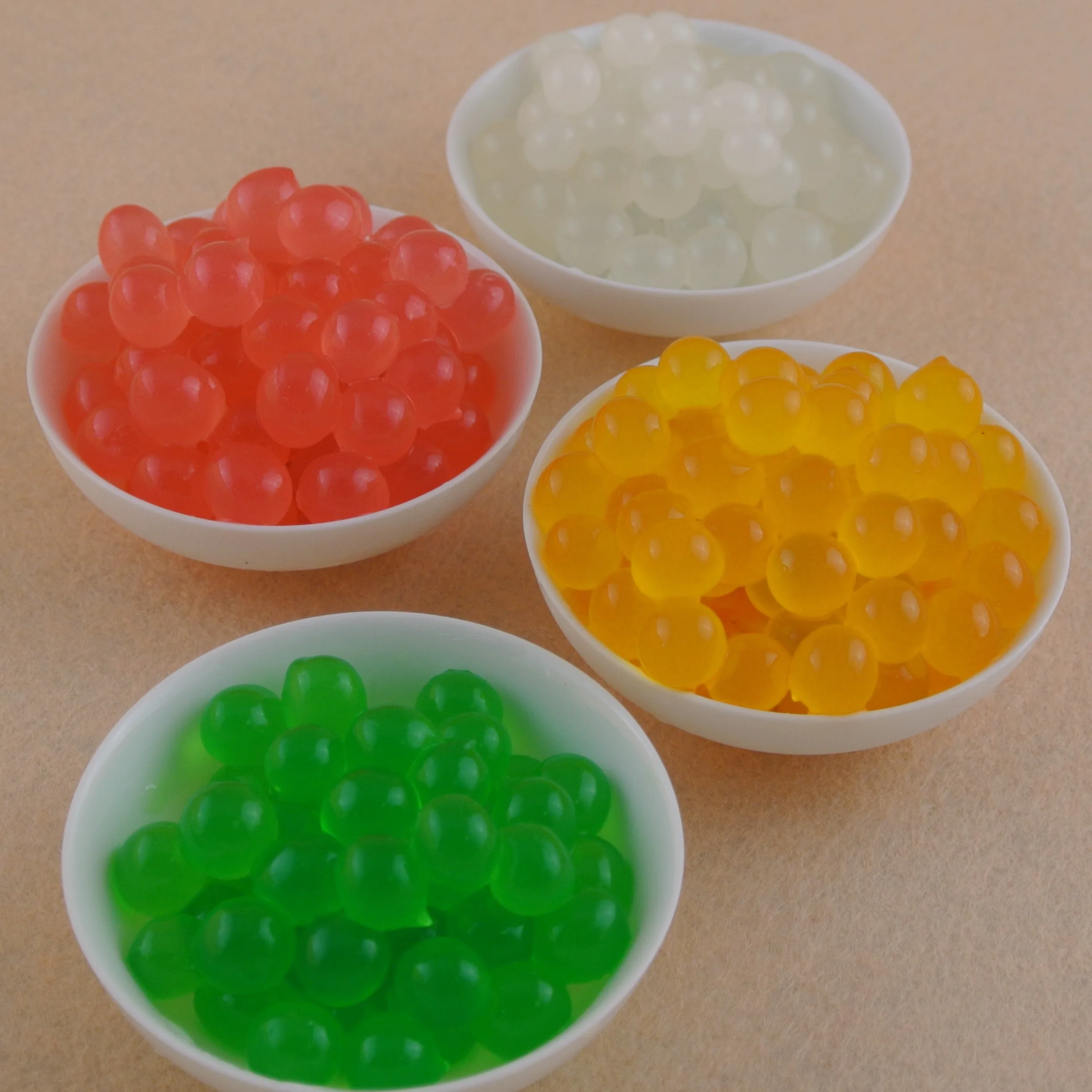 
Customized Package Small Size Mini Popping boba Fruit Juice In Popping Balls For Bubble Tea Drink 
