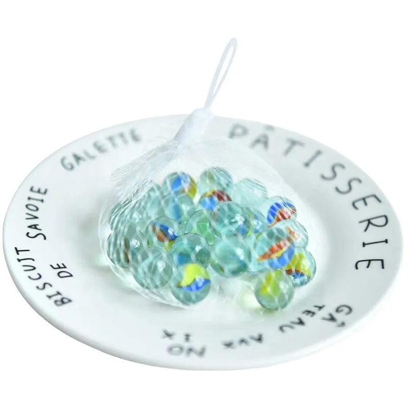 Hot sale 11mm 14mm 16mm 25mm Glass marble ball for kids playing game machine colorful marbles ball