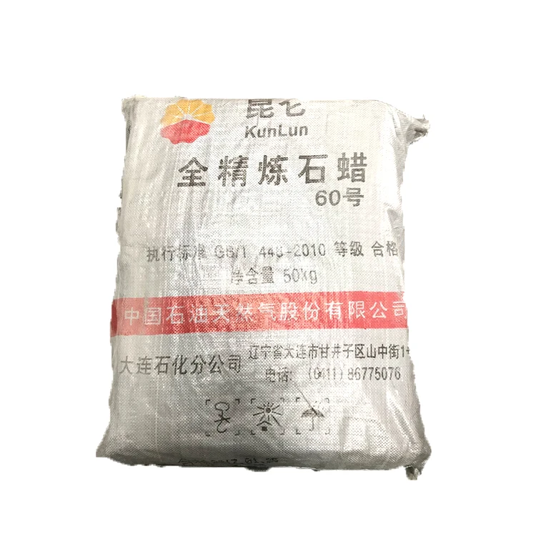 Paraffin Wax 58-60 60-62 Wholesale Fully Refined Paraffin Wax For Candle Making