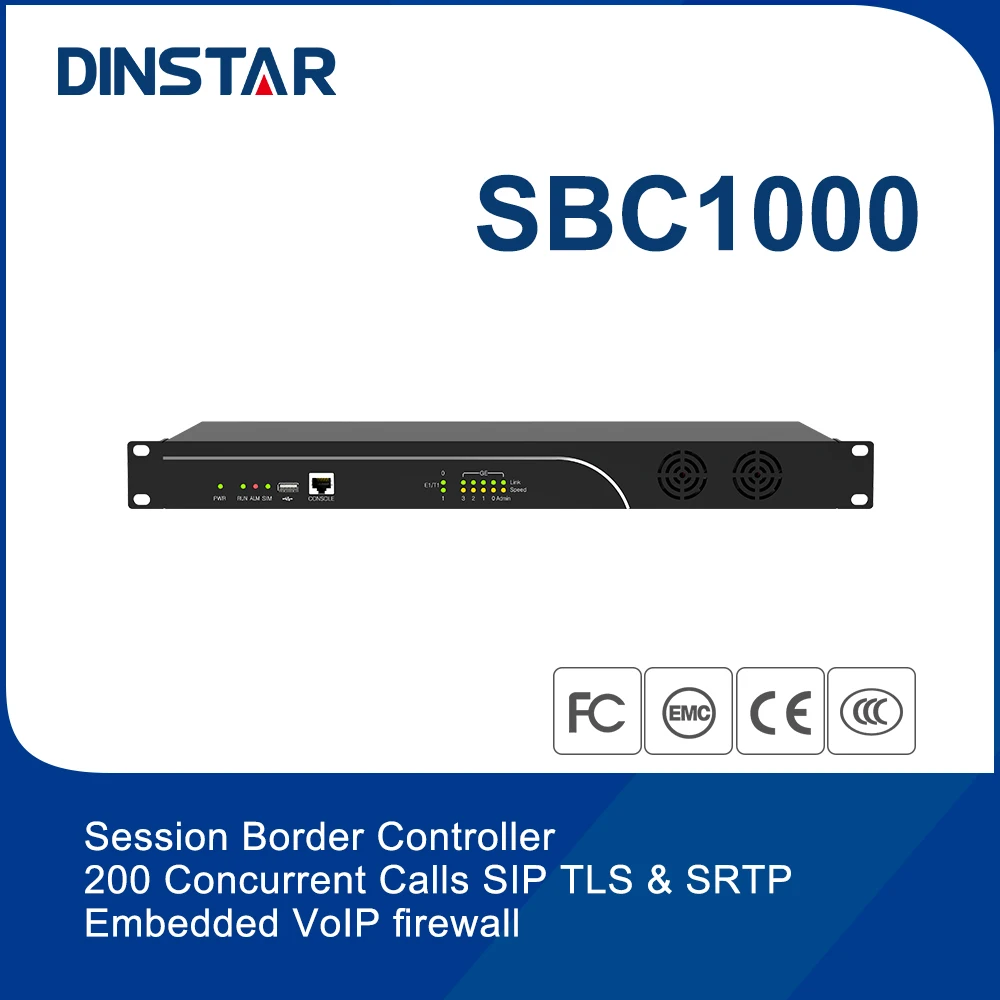  DINSTAR SBC1000 Series Enterprise SBCs VoIP Session Border