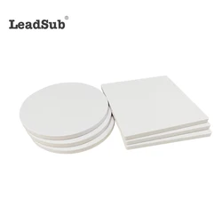 China supplier Leadsub 2022 Amazon hot-sale sublimation mandala design round ceramic coaster with cork back