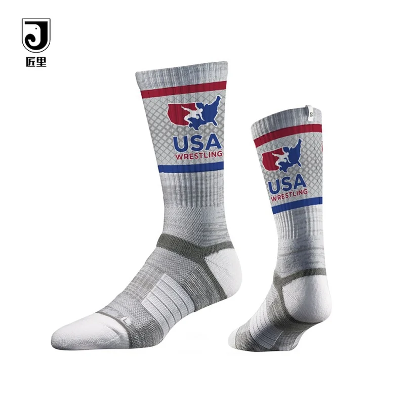 JL-A862 wrestling socks sox for sale