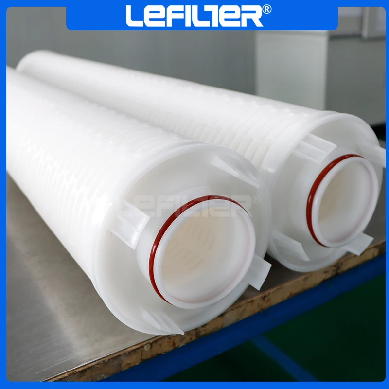 Pentair large flow folded filter element security filter sewage treatment with skeleton polypropylene