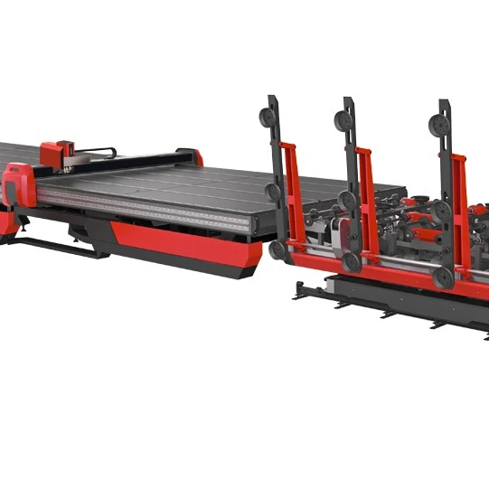 Safe High Precision Latest Control System Advanced Cnc 5133 Glass Cutting Line