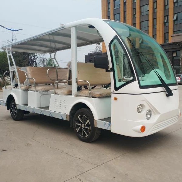 14 person seats sightseeing car electric tourist car for sale