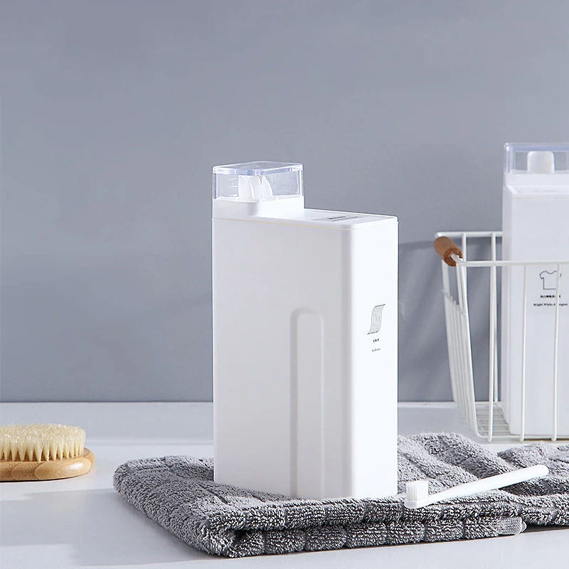 1L Large Capacity Laundry Detergent Clothes Softener Empty Bathroom Shampoo Shower Gel Replenishment Replacement Bottle