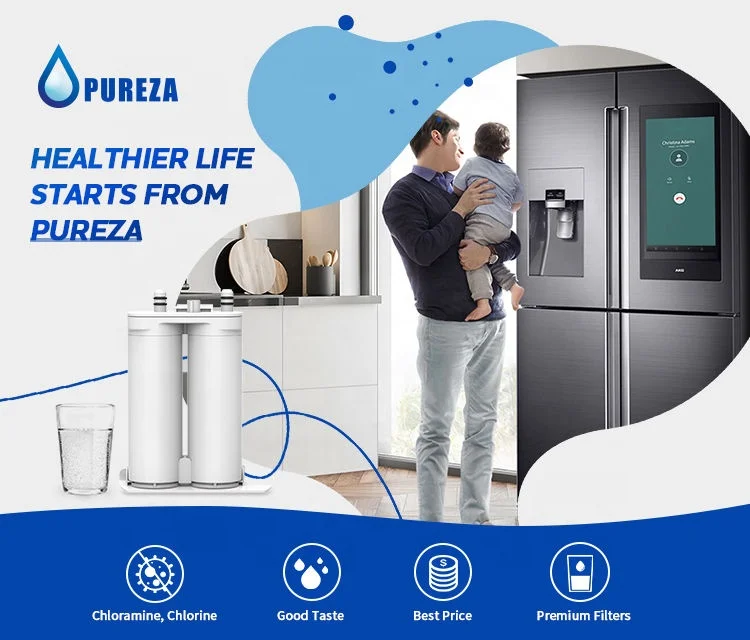 China Factory Chemical Adsorption Refrigerator Water Filter Cartridge for WF2CB/FC100/FC-100