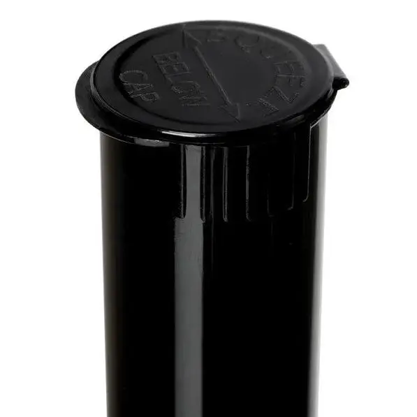 84 116mm CR Premium Plastic Packaging Pop Top Tubes Bulk Child Resistant Travel Holder Vial Sample Containers Pop Top Bottles