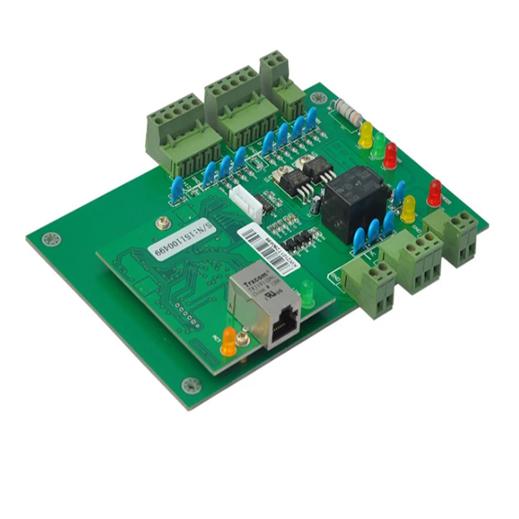 Network single door TCP IP  rfid qr code reader biometric time attendance  wiegand access control mother board